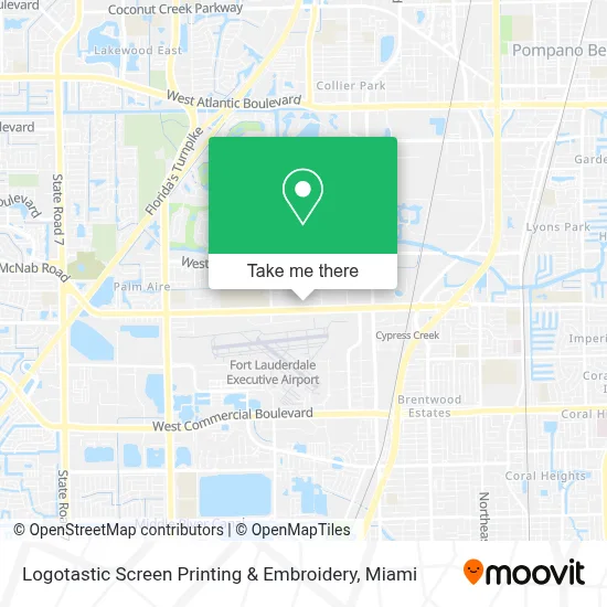 Logotastic Screen Printing & Embroidery map
