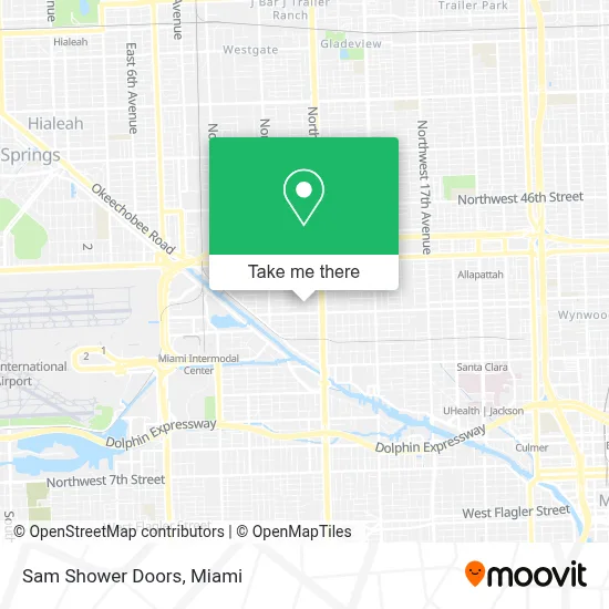 Sam Shower Doors map