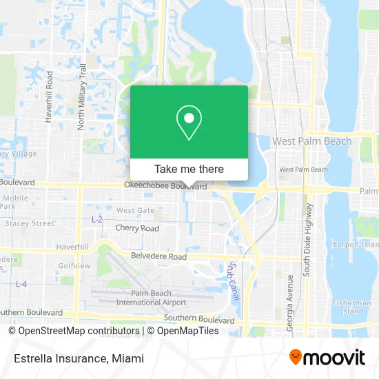 Estrella Insurance map