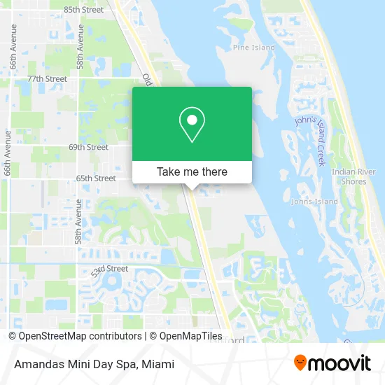 Amandas Mini Day Spa map
