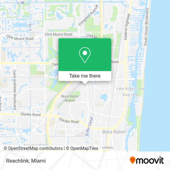 Reachlink map