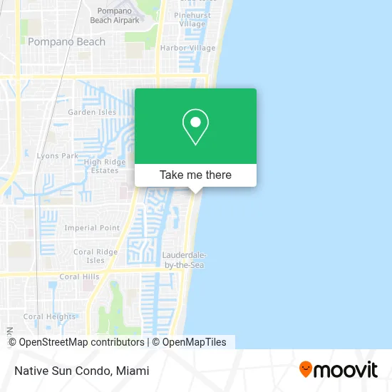 Native Sun Condo map