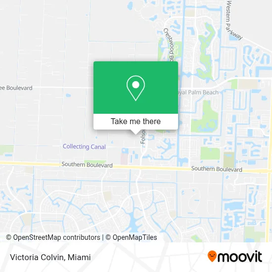 Victoria Colvin map