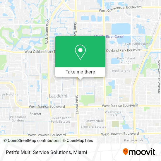 Petit's Multi Service Solutions map