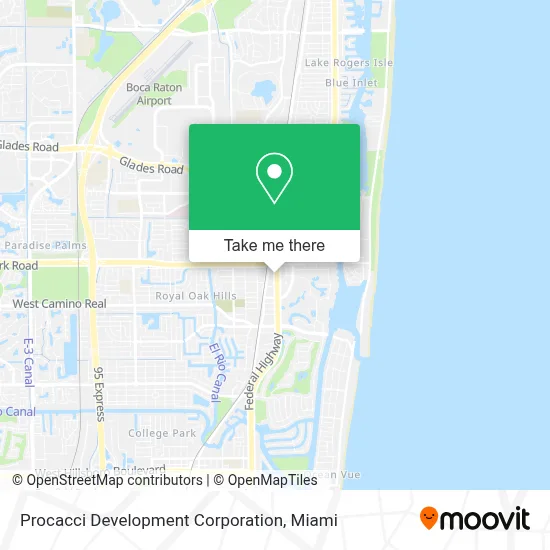 Procacci Development Corporation map