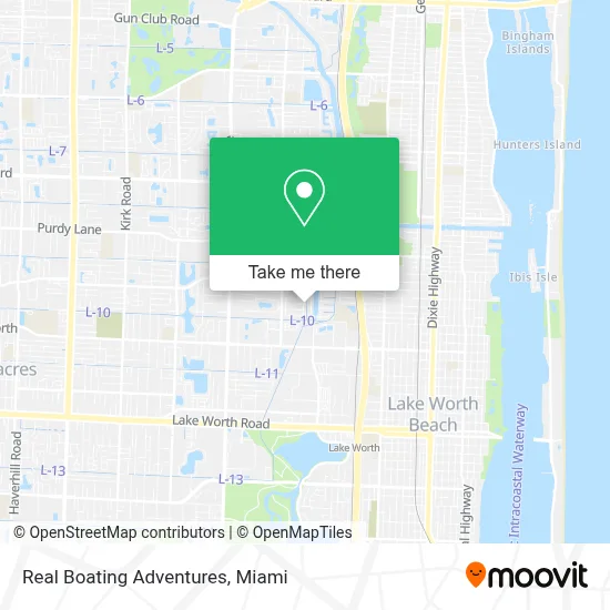 Real Boating Adventures map