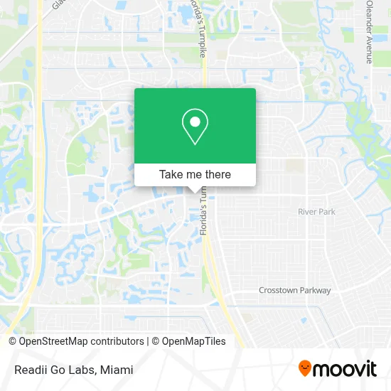 Readii Go Labs map