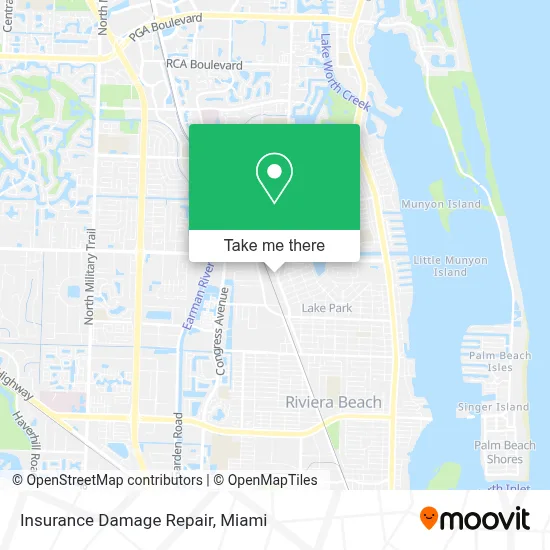 Insurance Damage Repair map