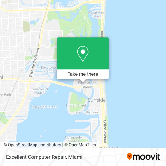 Excellent Computer Repair map