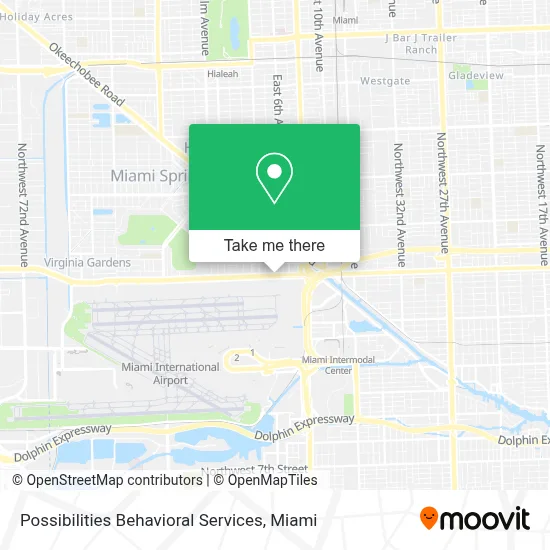 Possibilities Behavioral Services map