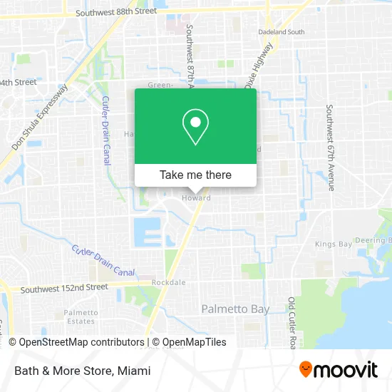 Bath & More Store map