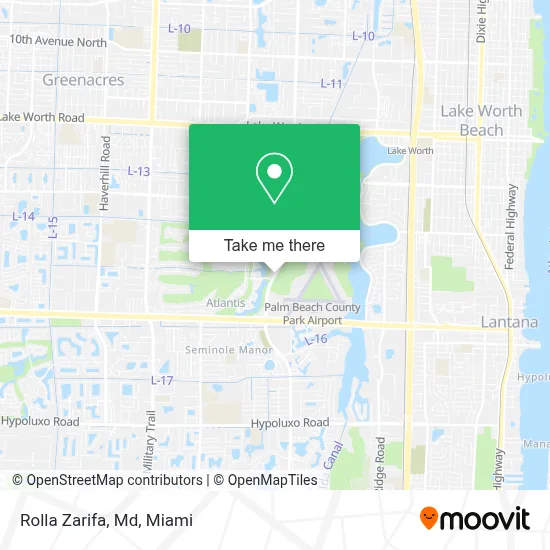Rolla Zarifa, Md map