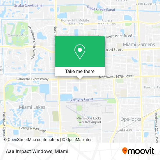 Aaa Impact Windows map