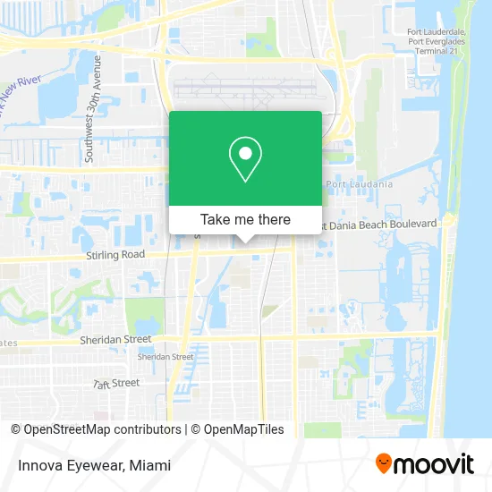 Innova Eyewear map
