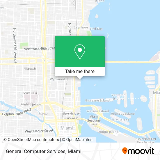 General Computer Services map