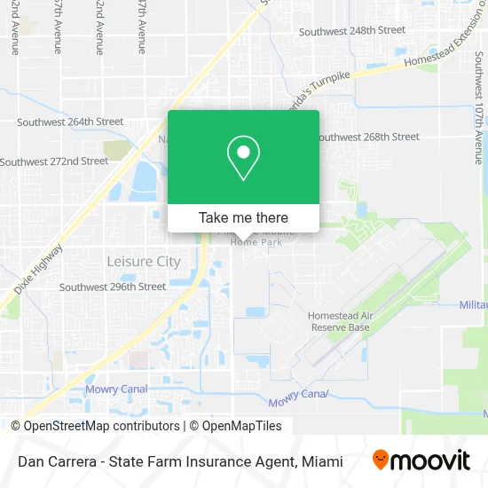 Dan Carrera - State Farm Insurance Agent map