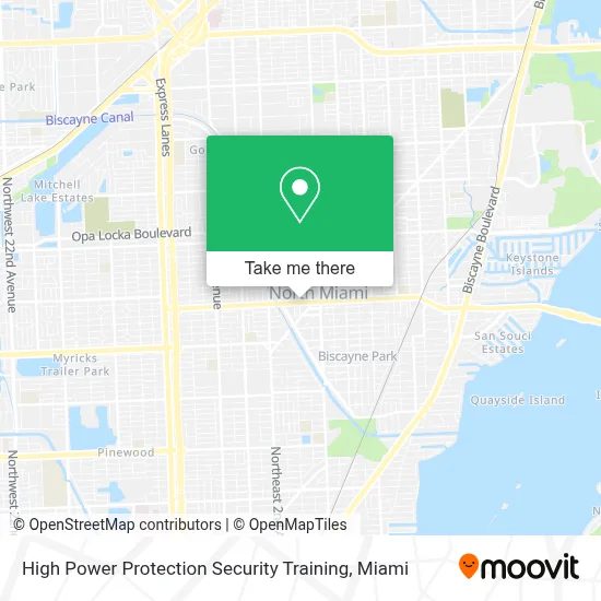 High Power Protection Security Training map