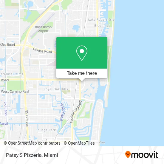 Patsy’S Pizzeria map