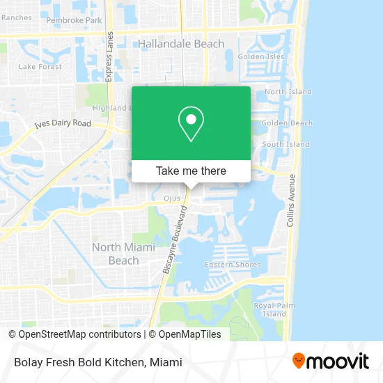 Bolay Fresh Bold Kitchen map