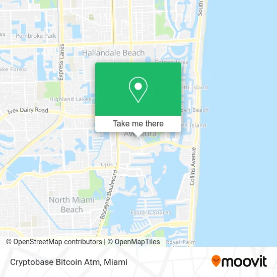 Cryptobase Bitcoin Atm map