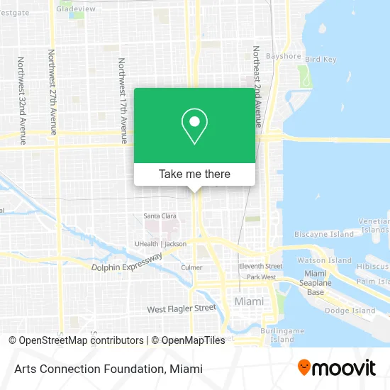 Arts Connection Foundation map