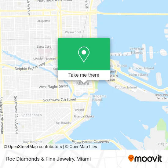 Roc Diamonds & Fine Jewelry map