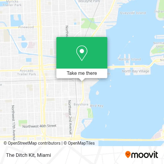 The Ditch Kit map