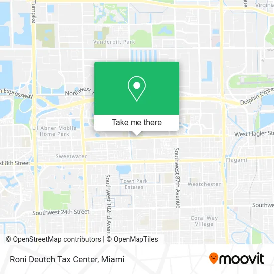 Roni Deutch Tax Center map