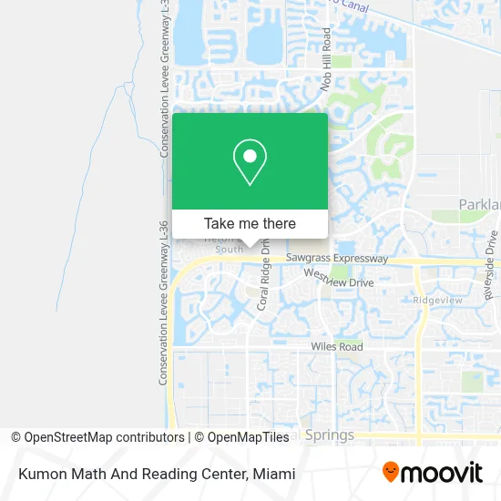 Kumon Math And Reading Center map