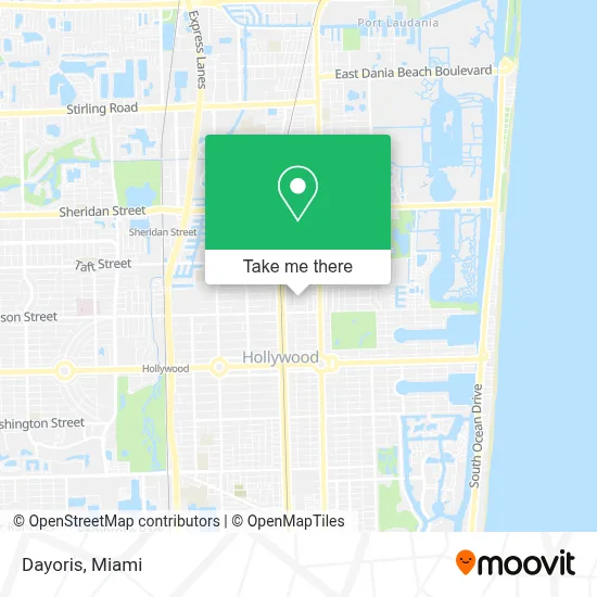 Dayoris map