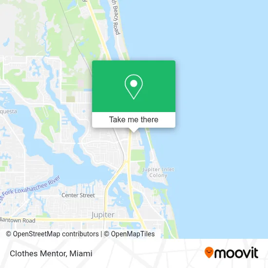 Clothes Mentor map