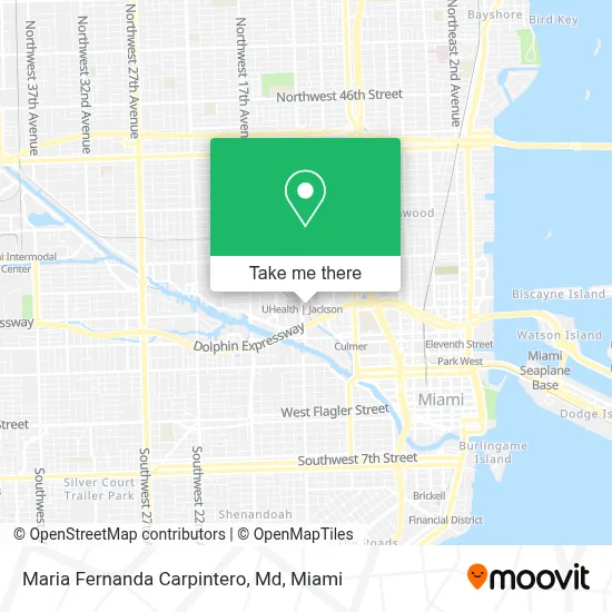 Maria Fernanda Carpintero, Md map