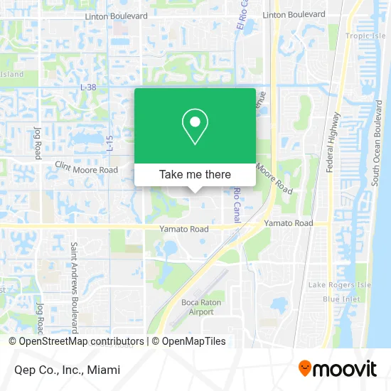 Qep Co., Inc. map