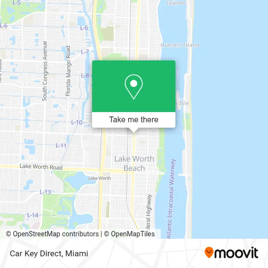 Car Key Direct map