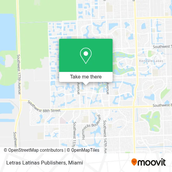 Letras Latinas Publishers map