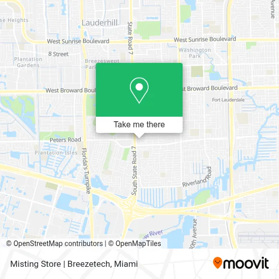 Misting Store | Breezetech map