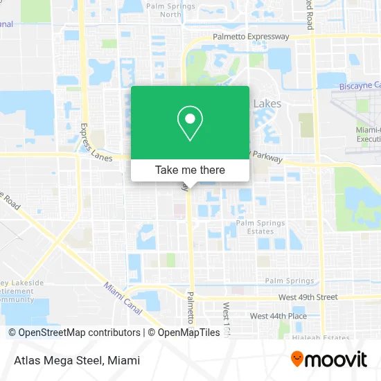 Atlas Mega Steel map