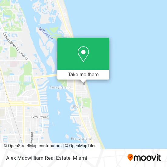 Alex Macwilliam Real Estate map