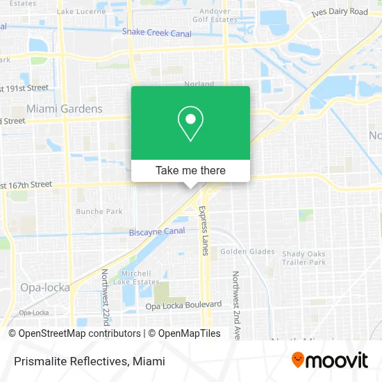 Prismalite Reflectives map