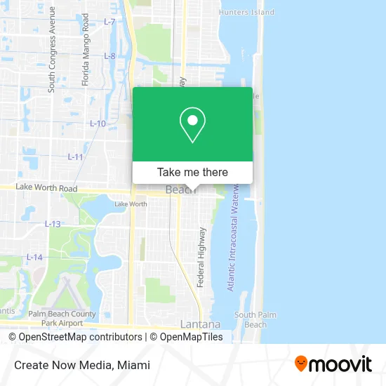 Create Now Media map