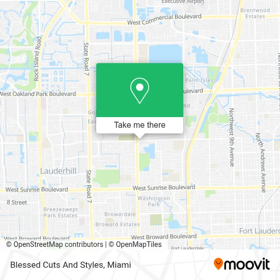 Blessed Cuts And Styles map