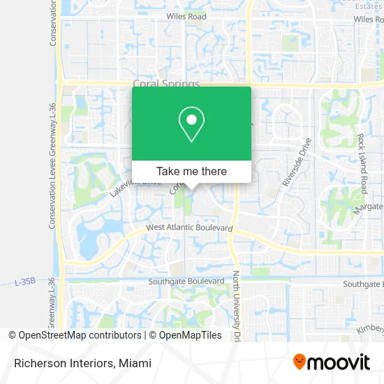 Richerson Interiors map