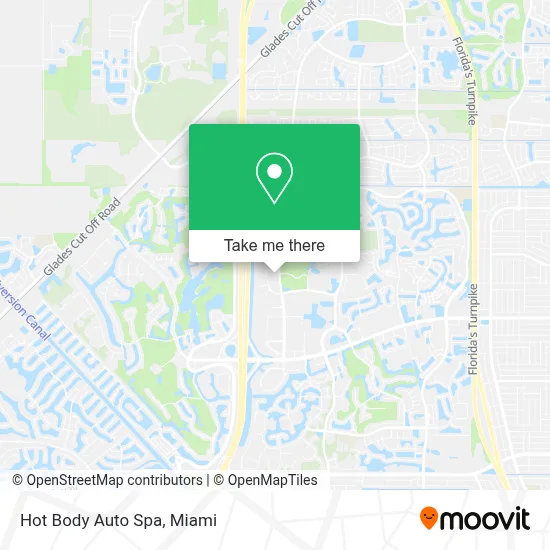 Hot Body Auto Spa map