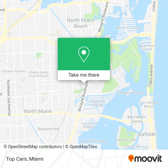 Top Cars map