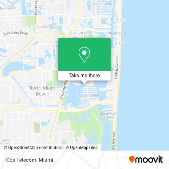 Cbs Telecom map