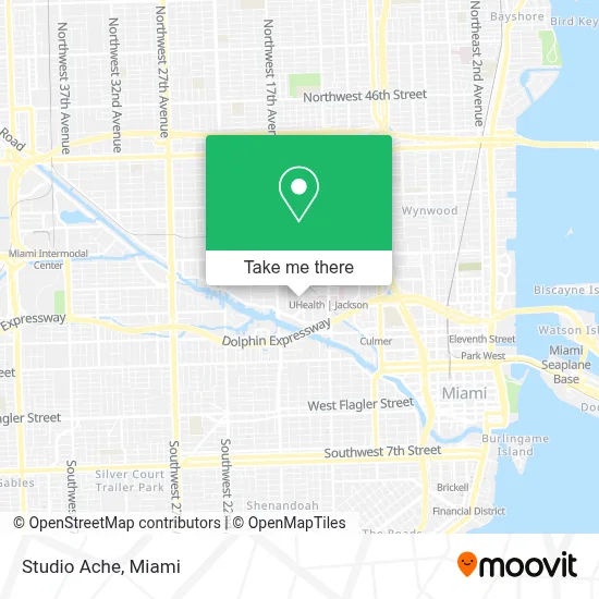 Studio Ache map