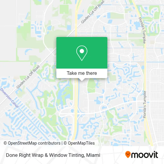 Done Right Wrap & Window Tinting map
