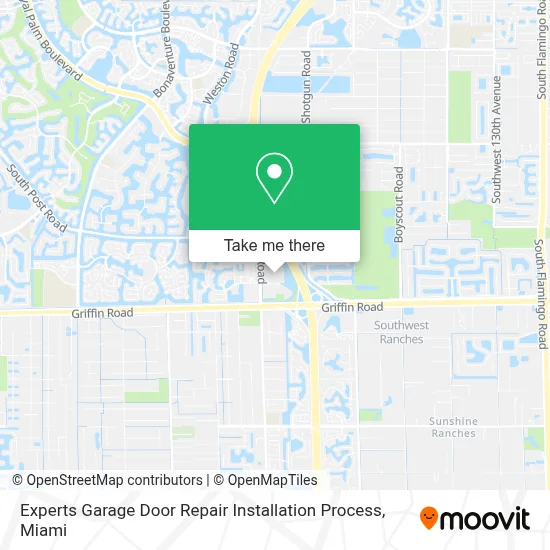 Experts Garage Door Repair Installation Process map