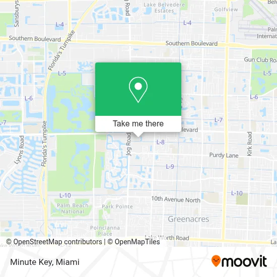 Minute Key map