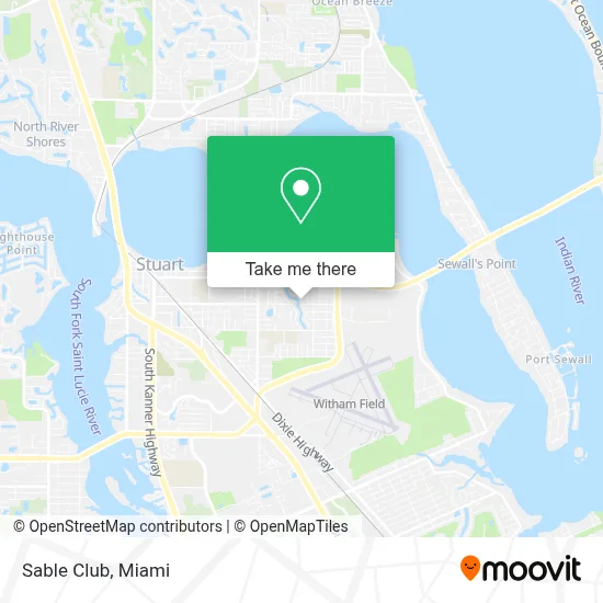 Sable Club map
